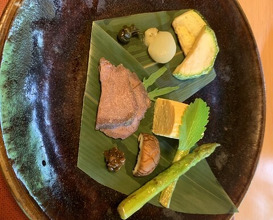 Dinner at Roan Matsuda Sasayama ten (ろあん松田 篠山店)