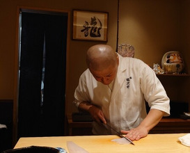 Dinner at Sushi Ryujiro