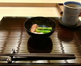 Dinner at Sushi Saeki