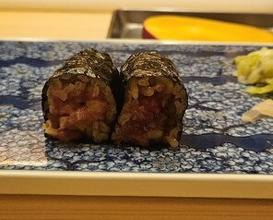 Dinner at Sushi Saeki