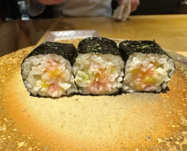 Dinner at Sushi Sanshin