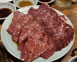 Dinner at Sumibiyakiniku Horumon Sawaishi