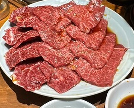 Dinner at Sumibiyakiniku Horumon Sawaishi
