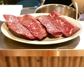 Dinner at Sumibiyakiniku Horumon Sawaishi