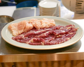 Dinner at Sumibiyakiniku Horumon Sawaishi