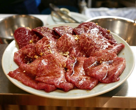 Dinner at Sumibiyakiniku Horumon Sawaishi