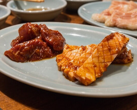 Dinner at Sumibiyakiniku Horumon Sawaishi