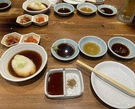 Dinner at Sumibiyakiniku Horumon Sawaishi