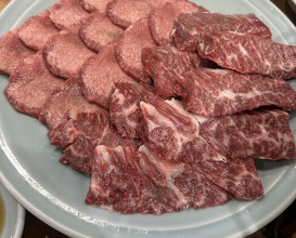Dinner at Sumibiyakiniku Horumon Sawaishi