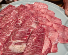 Dinner at Sumibiyakiniku Horumon Sawaishi