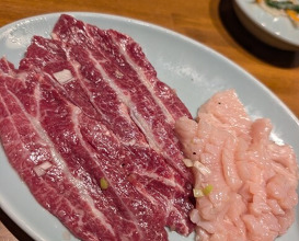Dinner at Sumibiyakiniku Horumon Sawaishi