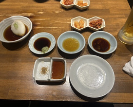 Dinner at Sumibiyakiniku Horumon Sawaishi