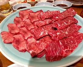 Dinner at Sumibiyakiniku Horumon Sawaishi