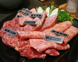 Dinner at Yakiniku Seiryuuen (焼肉 静龍苑)