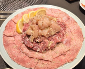 Dinner at Yakiniku Seiryuuen (焼肉 静龍苑)
