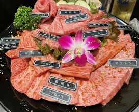 Dinner at Yakiniku Seiryuuen (焼肉 静龍苑)