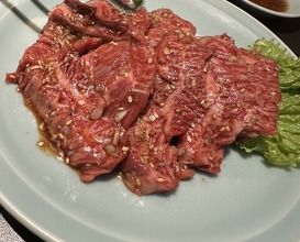 Dinner at Yakiniku Seiryuuen (焼肉 静龍苑)