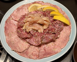 Dinner at Yakiniku Seiryuuen (焼肉 静龍苑)