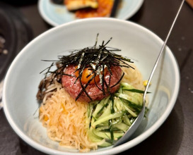 Dinner at Yakiniku Seiryuuen (焼肉 静龍苑)