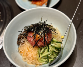 Dinner at Yakiniku Seiryuuen (焼肉 静龍苑)