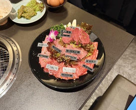 Dinner at Yakiniku Seiryuuen (焼肉 静龍苑)