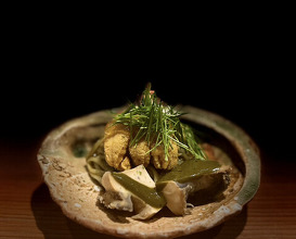 Dinner at Japanese restaurant Seizan