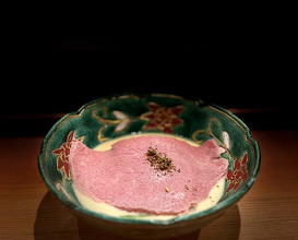 Dinner at Japanese restaurant Seizan