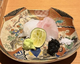 Dinner at Japanese restaurant Seizan
