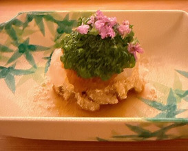 Dinner at Japanese restaurant Seizan