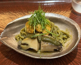 Dinner at Japanese restaurant Seizan