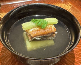 Dinner at Japanese restaurant Seizan