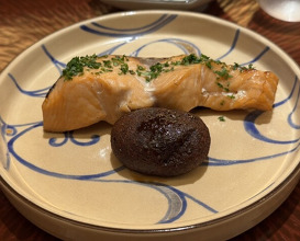Dinner at Japanese restaurant Seizan