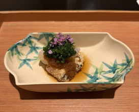 Dinner at Japanese restaurant Seizan