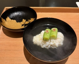 Dinner at Japanese restaurant Seizan