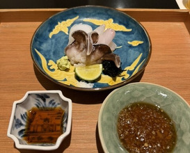 Dinner at Japanese restaurant Seizan