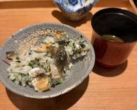 Dinner at Japanese restaurant Seizan
