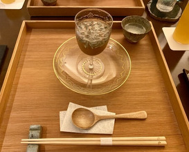 Dinner at Japanese restaurant Seizan