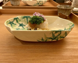 Dinner at Japanese restaurant Seizan