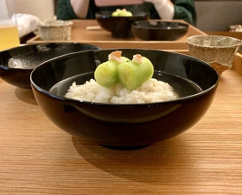 Dinner at Japanese restaurant Seizan
