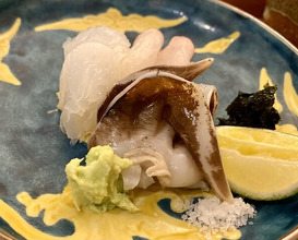 Dinner at Japanese restaurant Seizan