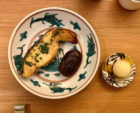 Dinner at Japanese restaurant Seizan