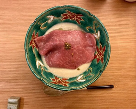 Dinner at Japanese restaurant Seizan