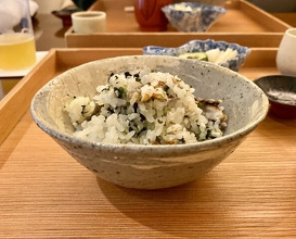 Dinner at Japanese restaurant Seizan