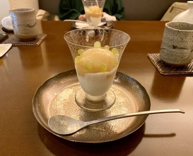 Dinner at Japanese restaurant Seizan