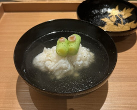 Dinner at Japanese restaurant Seizan