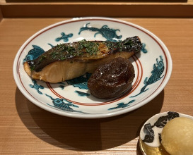 Dinner at Japanese restaurant Seizan