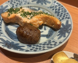 Dinner at Japanese restaurant Seizan