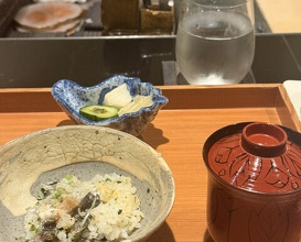 Dinner at Japanese restaurant Seizan