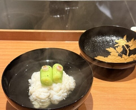 Dinner at Japanese restaurant Seizan