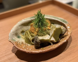 Dinner at Japanese restaurant Seizan
